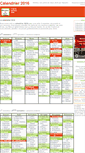 Mobile Screenshot of calendrier-2016.net